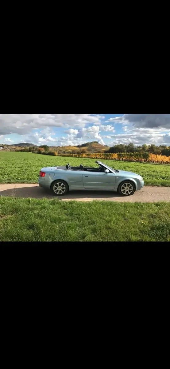 Occasion Audi A4 Cabriolet 163 ch (119 kW) 2003 Bleue Cabriolet
