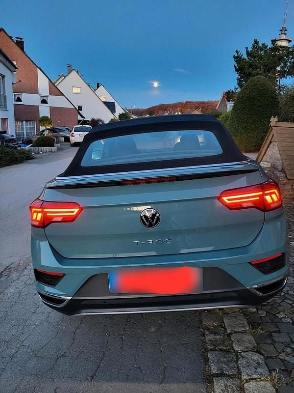 Gebraucht VW T-Roc Cabriolet Style 150 PS (110 kW) 2021 Grün Cabrio