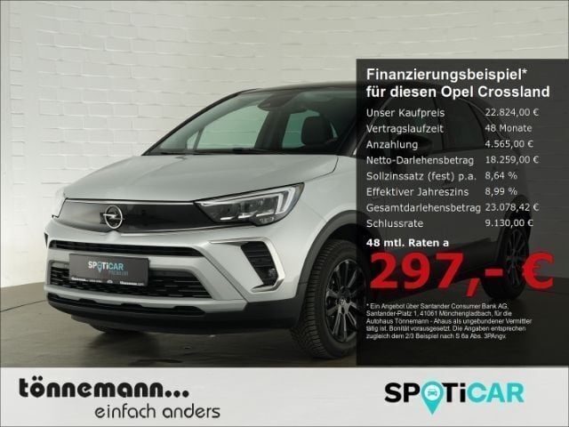 Silber Gebraucht 2024 Opel Crossland Elegance SUV | 22.824 € (Fairer Preis) - Bild 1/4