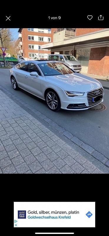 Weiß Gebraucht 2018 Audi A7 Kleinwagen | 25.000 € (Superpreis) - Bild 1/4