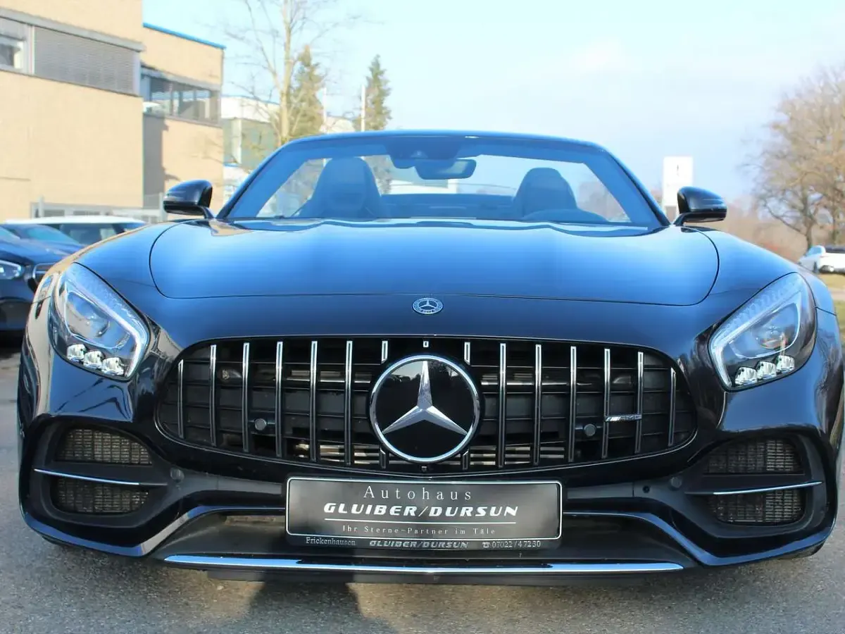 Gebraucht Mercedes AMG GT C AMG 557 PS (409 kW) 2018 Magnetitschwarz  metalliclack Cabrio