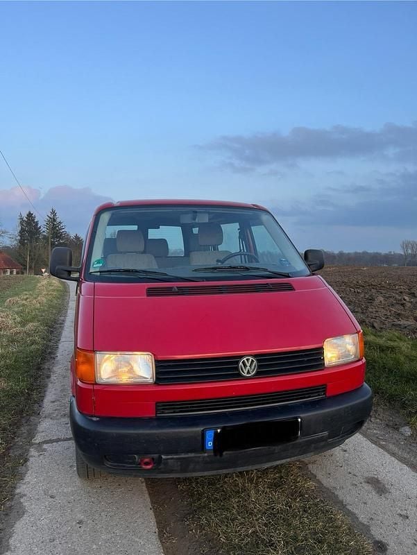 Rot Gebraucht 2002 VW T4 Van | 5.999 € (Superpreis) - Bild 1/4