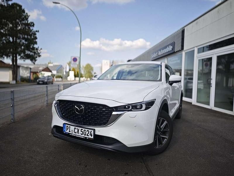 Rhodium white Gebraucht 2024 Mazda CX-5 Exclusive-Line SUV | 41.990 € (Teuer) - Bild 1/4