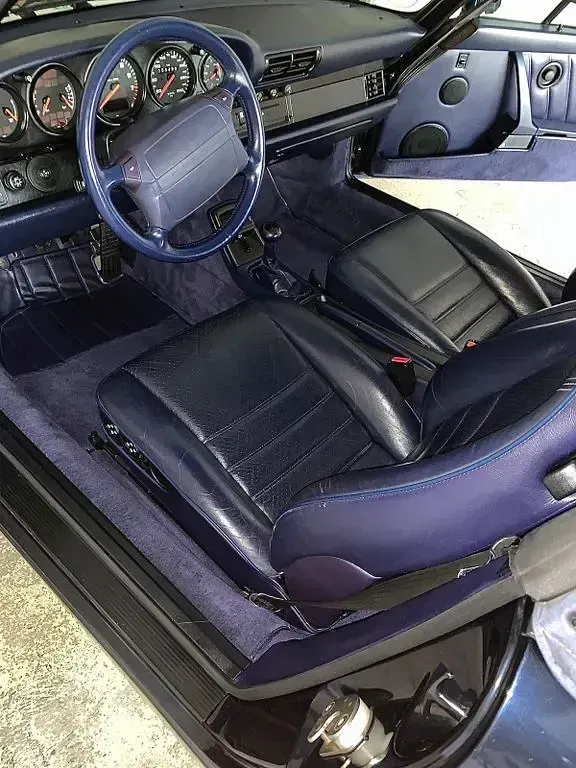 Gebraucht Porsche 964 250 PS (183 kW) 1991 Blau Cabrio