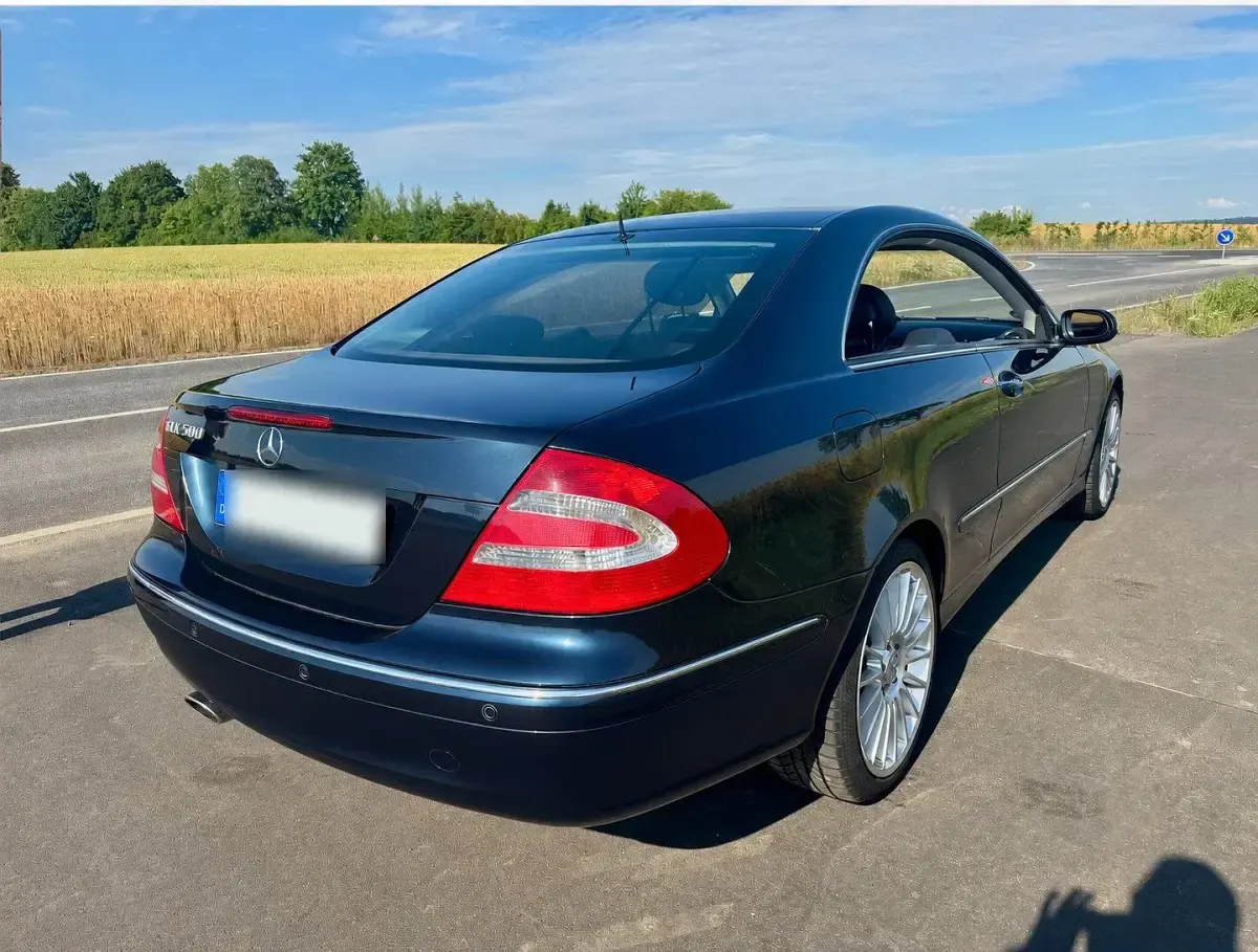 Gebraucht Mercedes CLK500 306 PS (225 kW) 2004 Schwarz Coupé