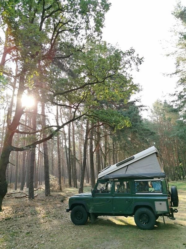 Gebraucht Land Rover Defender 122 PS (89 kW) 2004 Grün SUV