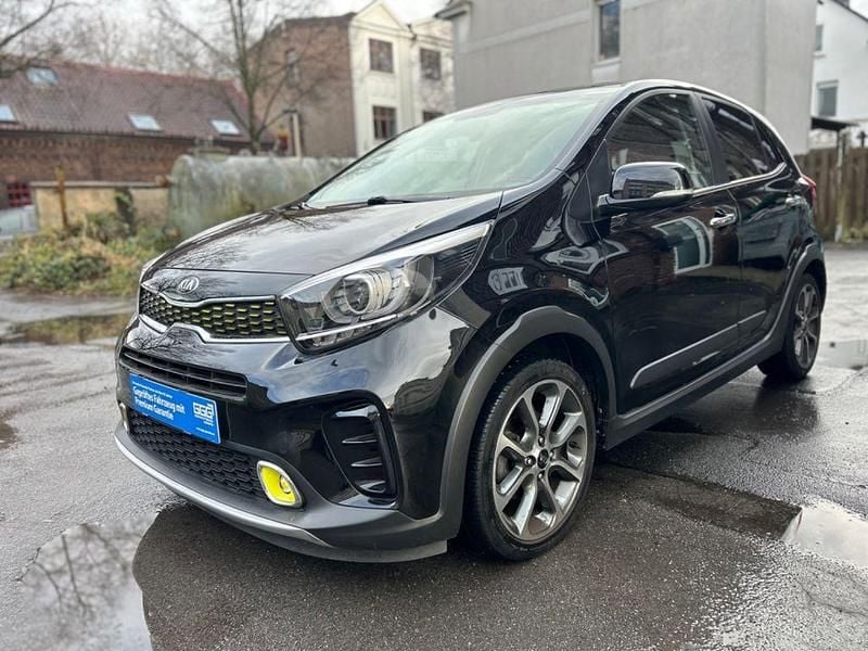 Gebraucht Kia Picanto X-Line 101 PS (74 kW) 2018 Schwarz Kleinwagen
