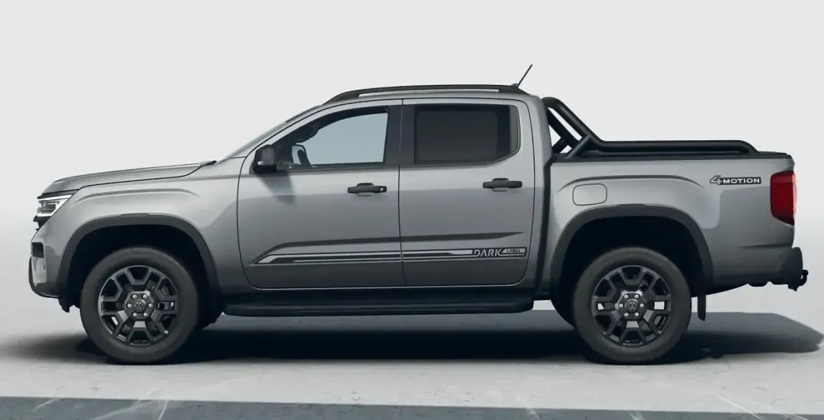 Neu VW Amarok Dark Label 241 PS (177 kW) 2026 Dark grey metallic Pickup