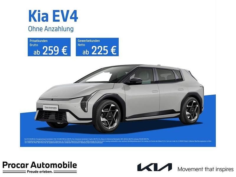 Weiß Neu 2026 Kia EV4 SUV | 29.390 € (Superpreis) - Bild 1/3