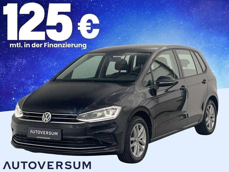 Schwarz Gebraucht 2019 VW Golf Sportsvan Comfortline Van / Kleinbus | 15.885 € (Fairer Preis) - Bild 1/3