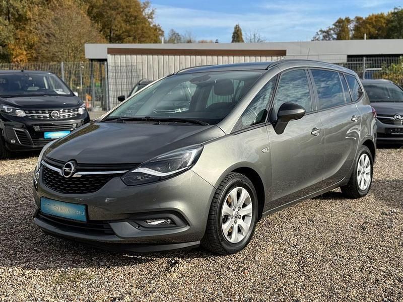 Grau Gebraucht 2018 Opel Zafira Edition Van / Kleinbus | 12.990 € (Fairer Preis) - Bild 1/4