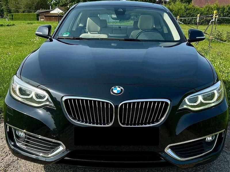 Schwarz Gebraucht 2016 BMW 220 Luxury Line Coupé | 18.000 € (Fairer Preis) - Bild 1/4