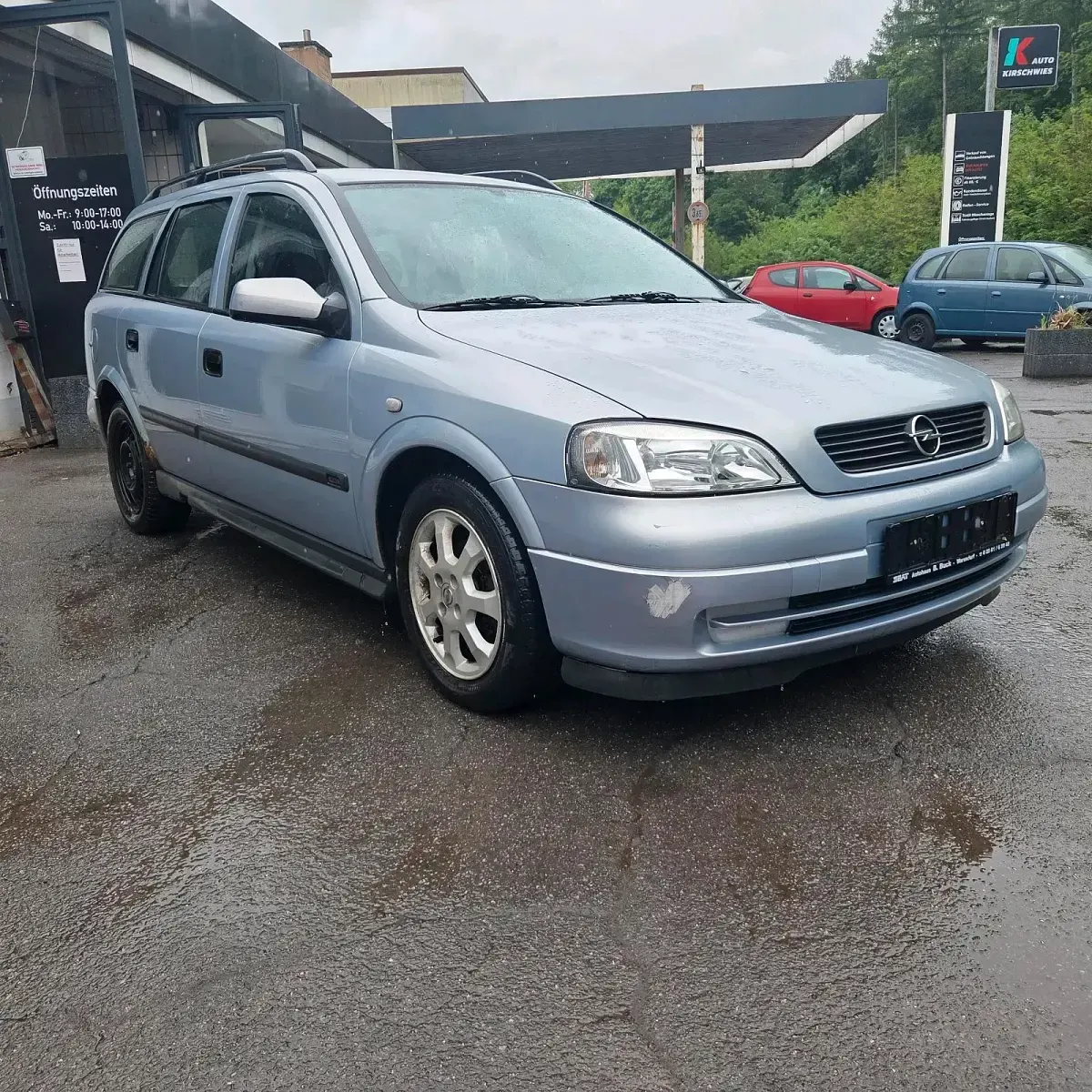 Gebraucht Opel Astra 101 PS (74 kW) 2002 Silber Kombi