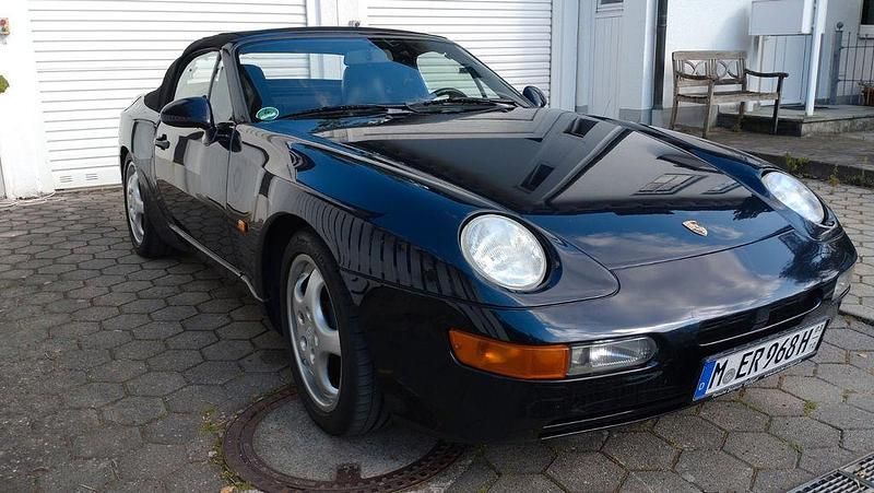 Blau Gebraucht 1992 Porsche 968 Cabrio | 29.968 € - Bild 1/4