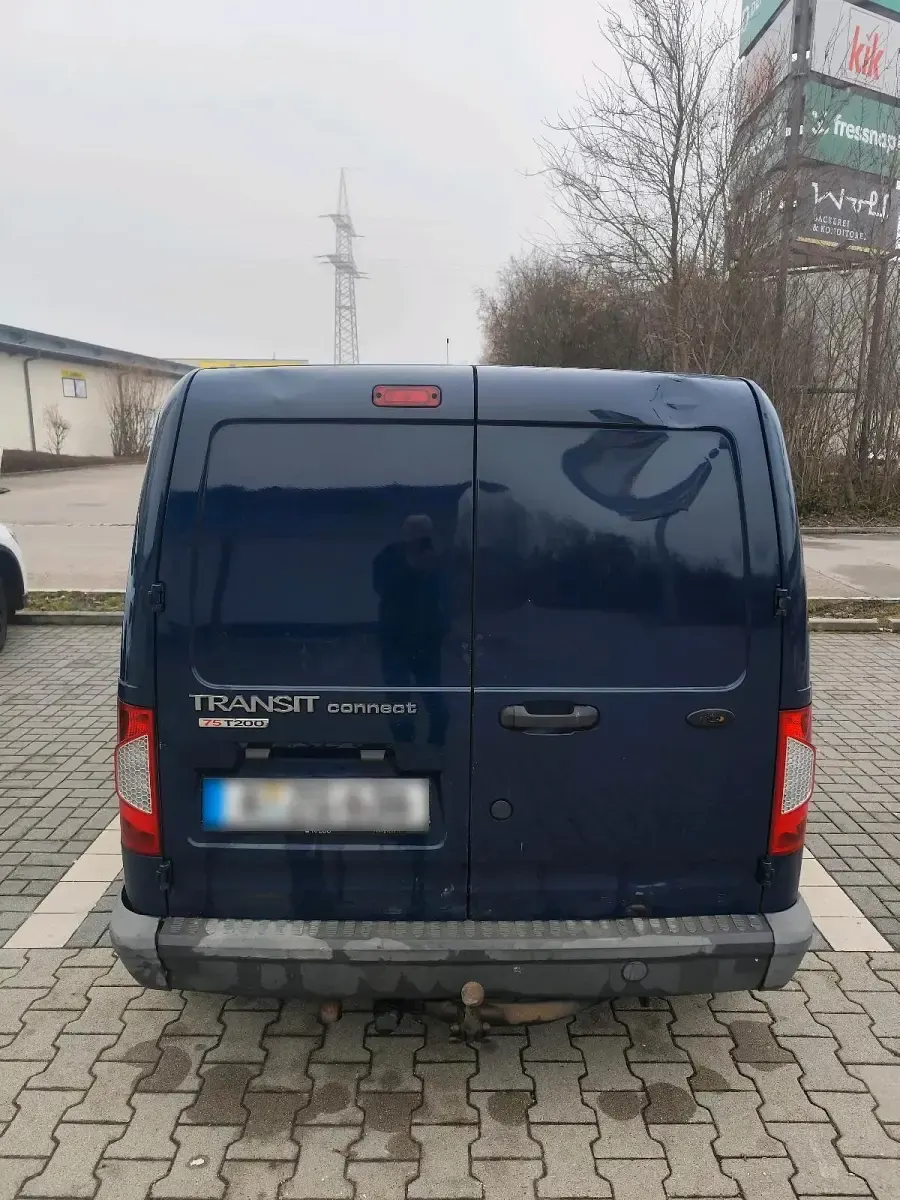 Gebraucht Ford Transit Connect 75 PS (55 kW) 2013 Blau Van / Kleinbus