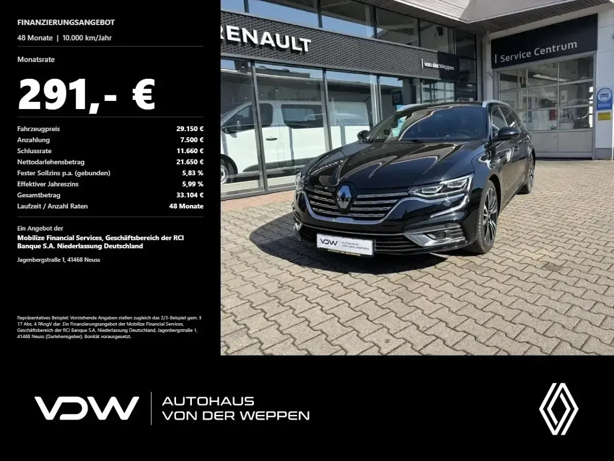 Gebraucht Renault Talisman GrandTour Initiale Paris 200 PS (147 kW) 2022 Kombi