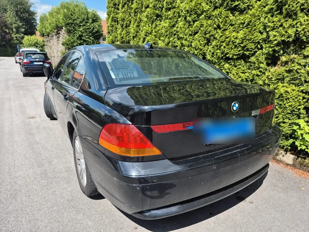 Gebraucht BMW 735 272 PS (200 kW) 2004 Schwarz Limousine