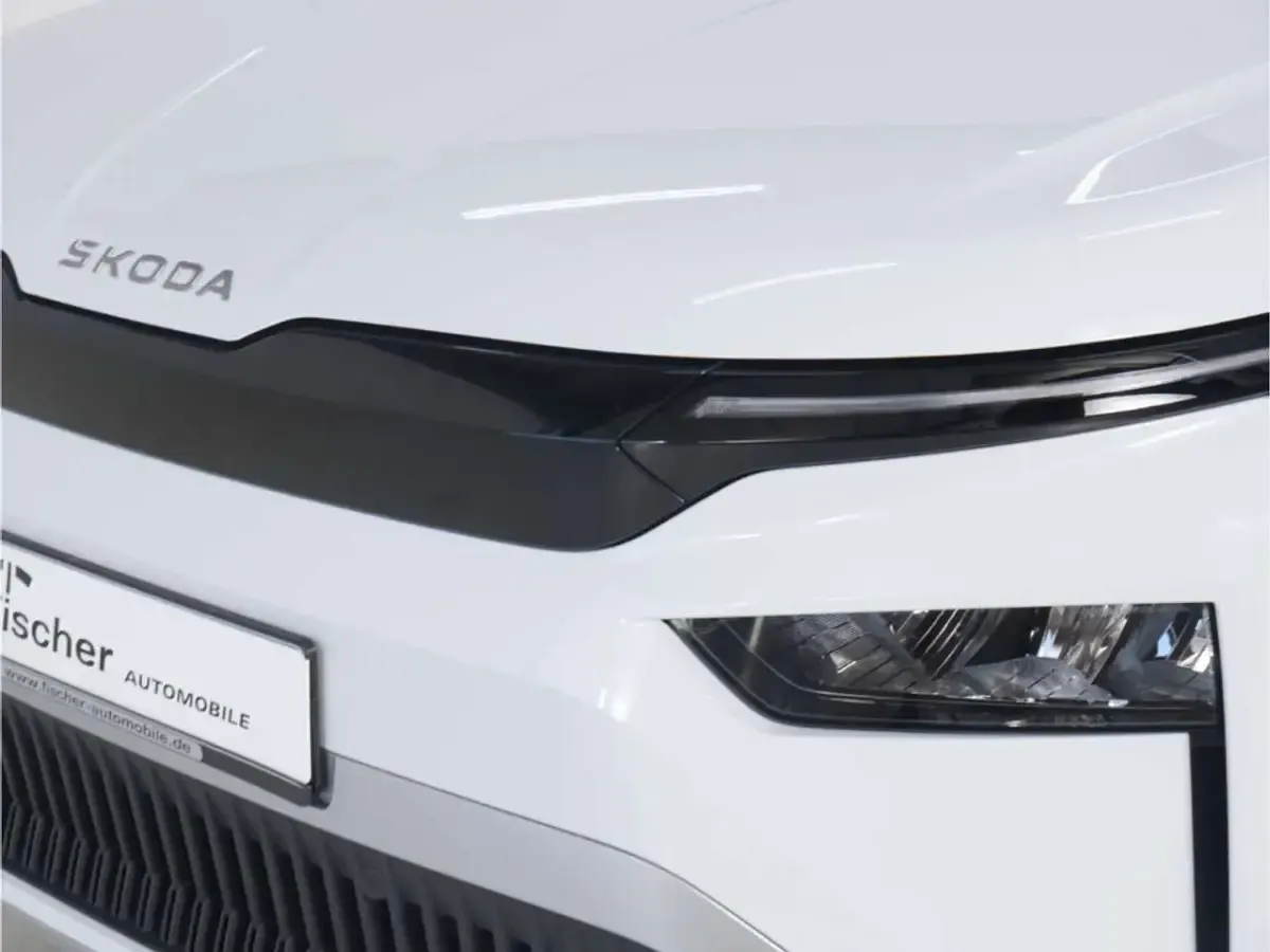 Gebraucht Skoda Enyaq iV Clever 210 kW (286 PS) 2025 Weiss SUV