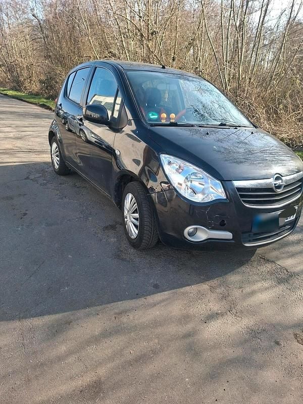 Gebraucht Opel Agila 2009 Schwarz Kleinwagen