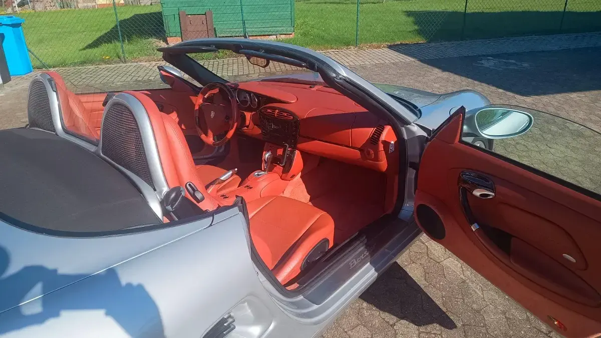 Gebraucht Porsche Boxster 252 PS (185 kW) 2000 Silber Cabrio