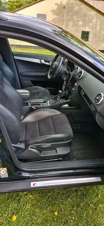 Gebraucht Audi A3 S-Line 200 PS (147 kW) 2011 Schwarz Kleinwagen