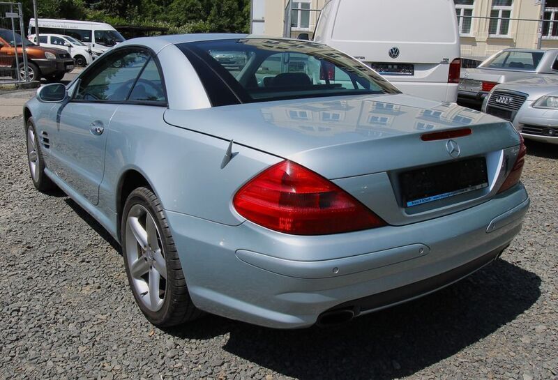 Gebraucht Mercedes SL500 AMG 306 PS (225 kW) 2002 Silber Cabrio