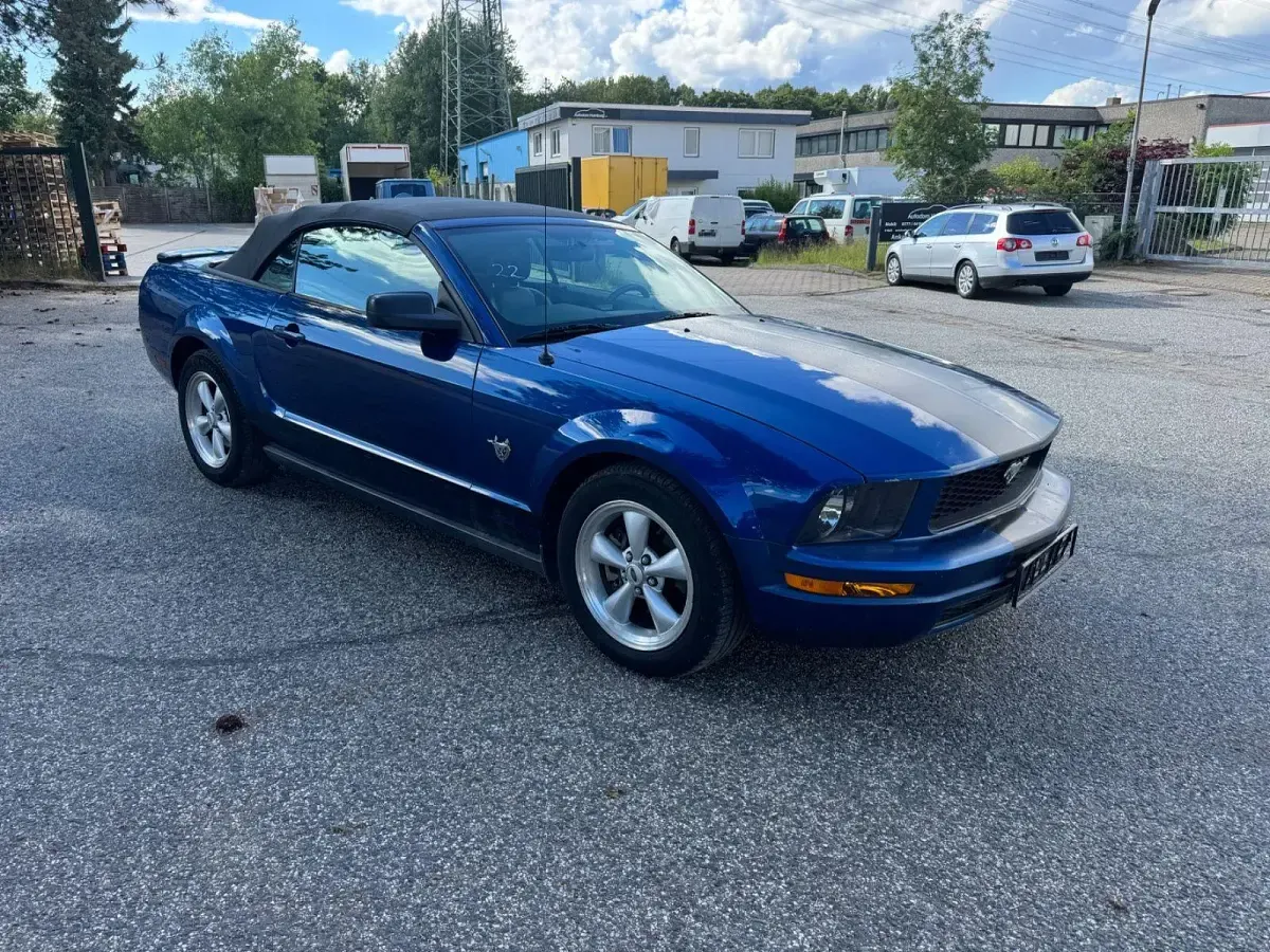 Gebraucht Ford Mustang 205 PS (150 kW) 2008 Blau Cabrio