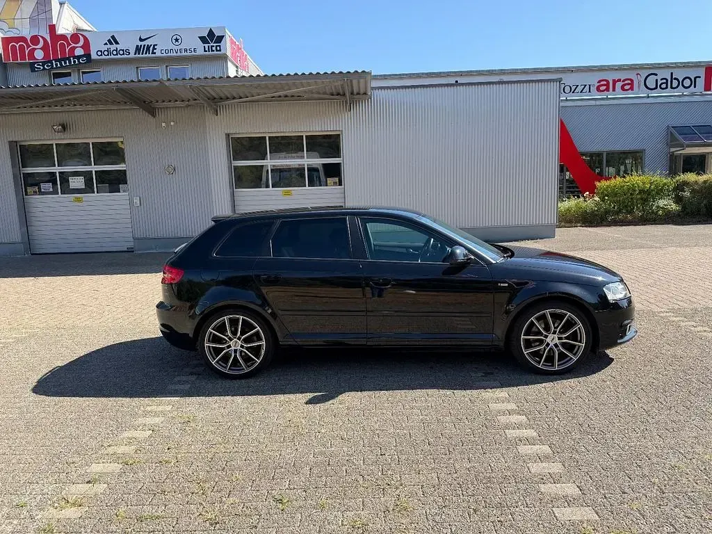 Gebraucht Audi A3 Sportback S-Line 200 PS (147 kW) 2009 Schwarz Kleinwagen