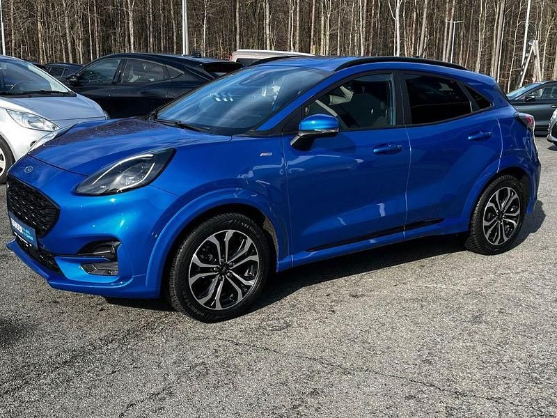 Gebraucht Ford Puma ST-Line 125 PS (91 kW) 2021 Blau SUV