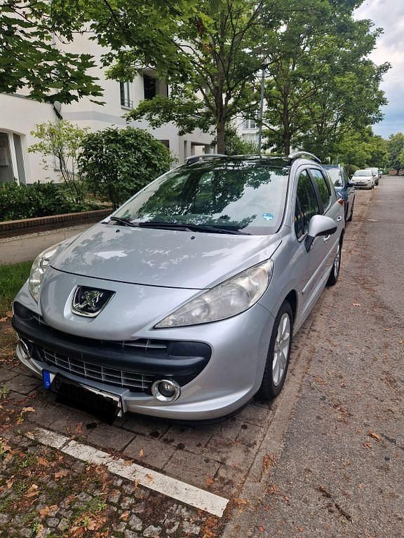 Silber Gebraucht 2008 Peugeot 207 Sport Kombi | 2.700 € (Fairer Preis) - Bild 1/4