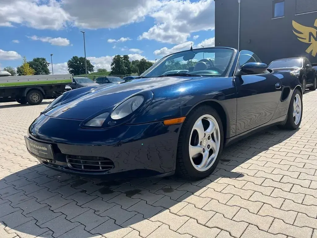 Gebraucht Porsche 986 Boxster 220 PS (161 kW) 2000 Blau Cabrio