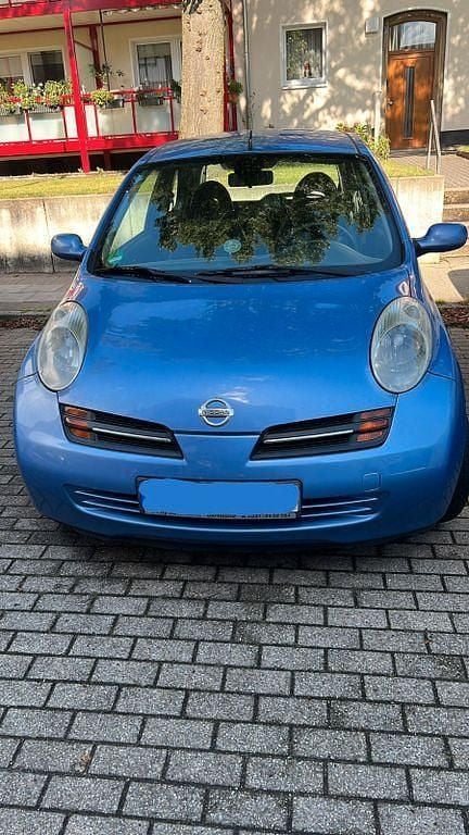 Blau Gebraucht 2005 Nissan Micra Visia Kleinwagen | 1.400 € (Guter Preis) - Bild 1/4