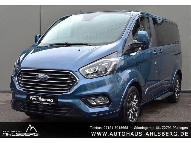 Chromablau Gebraucht 2021 Ford Tourneo Custom Titanium X Van / Kleinbus | 38.900 € (Fairer Preis) - Bild 1/4