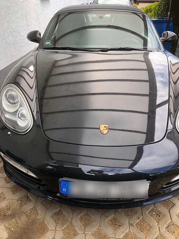 Schwarz Gebraucht 2011 Porsche Boxster Cabrio | 26.950 € (Superpreis) - Bild 1/4