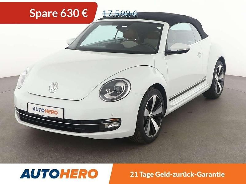 Weiß Gebraucht 2014 VW Beetle Cup Cabrio | 16.960 € (Fairer Preis) - Bild 1/3