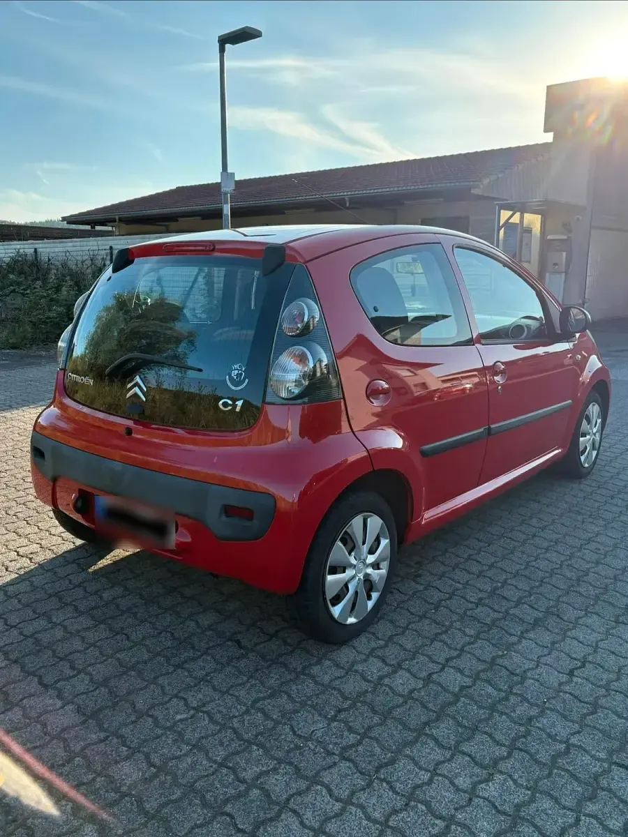 Gebraucht Citroën C1 68 PS (50 kW) 2010 Rot Kleinwagen