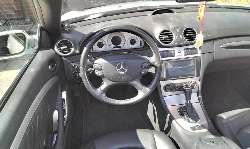 Gebraucht Mercedes CLK200 Avantgarde 184 PS (135 kW) 2007 Silber Cabrio