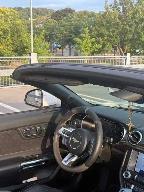 Gebraucht Ford Mustang GT 450 PS (330 kW) 2020 Weiß Cabrio