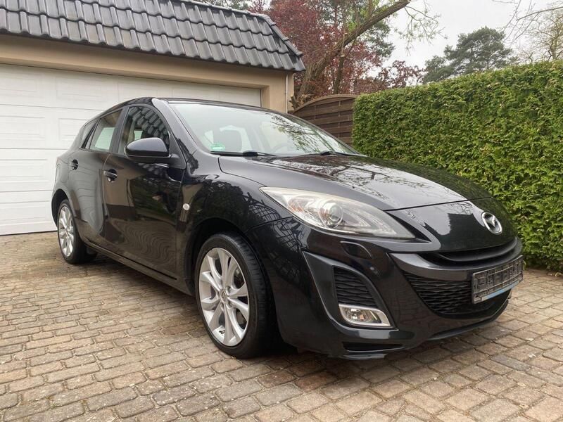 Schwarz Gebraucht 2009 Mazda 3 Sports-Line Limousine | 7.490 € (Fairer Preis) - Bild 1/4