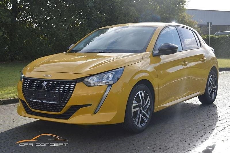 Gelb Gebraucht 2023 Peugeot 208 Allure Kleinwagen | 13.880 € (Superpreis) - Bild 1/4