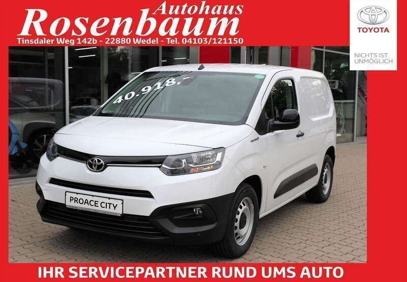 Ice white Gebraucht 2023 Toyota Proace City Van | 23.490 € - Bild 1/3