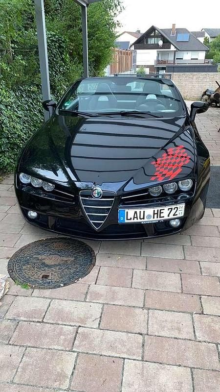 Gebraucht Alfa Romeo Spider 185 PS (136 kW) 2009 Schwarz Cabrio