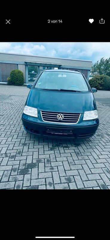 Blau Gebraucht 2007 VW Sharan Van / Kleinbus | 2.750 € (Guter Preis) - Bild 1/4