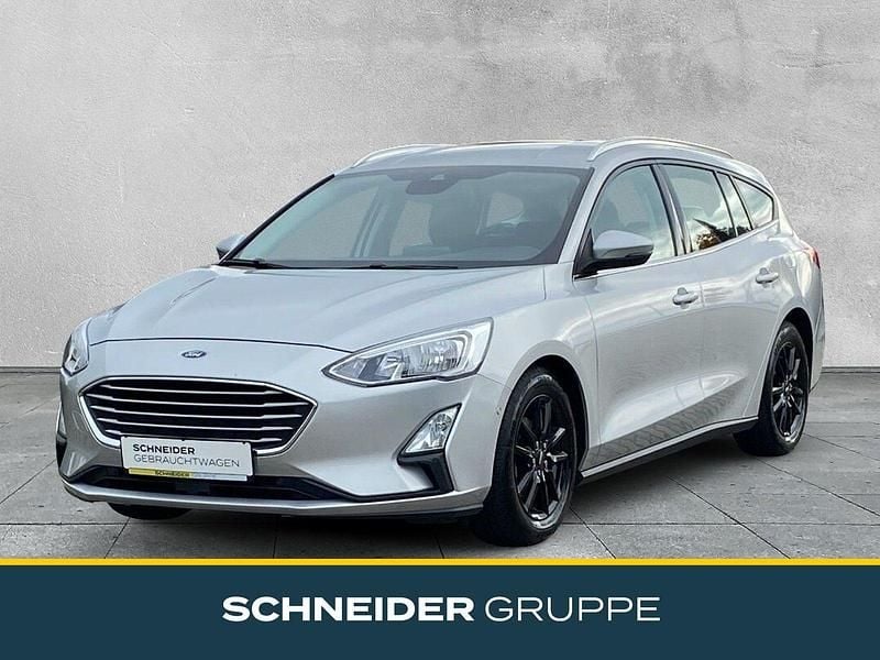 Gebraucht Ford Focus Cool & Connect 125 PS (91 kW) 2019 Polarsilber metallic Kombi