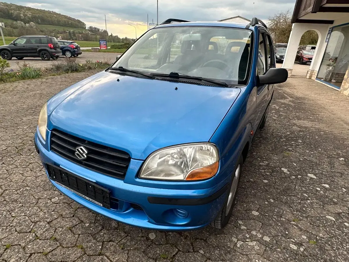 Gebraucht Suzuki Ignis 83 PS (61 kW) 2002 Blau Kleinwagen
