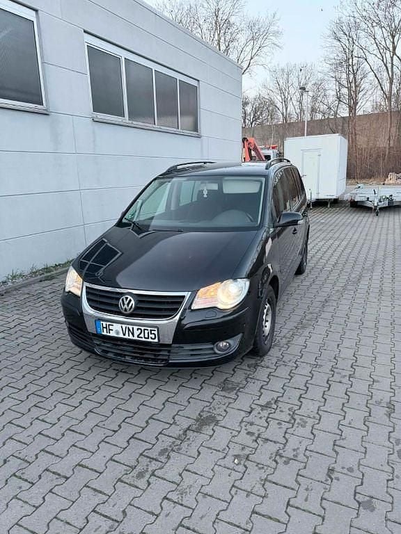 Gebraucht VW Touran 140 PS (102 kW) 2007 Schwarz Van / Kleinbus