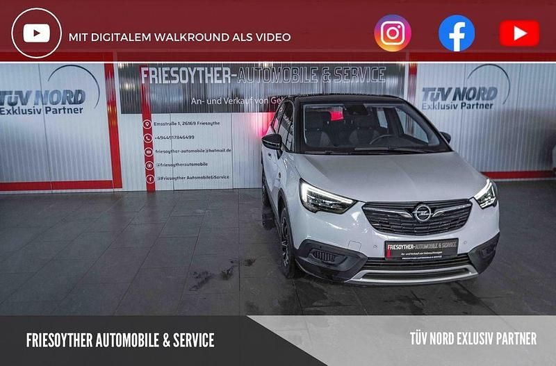 Gebraucht Opel Crossland 83 PS (61 kW) 2021 Weiß SUV