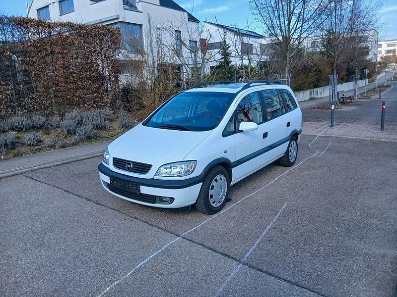 Gebraucht Opel Zafira Elegance 116 PS (85 kW) 1999 Weiß Van / Kleinbus