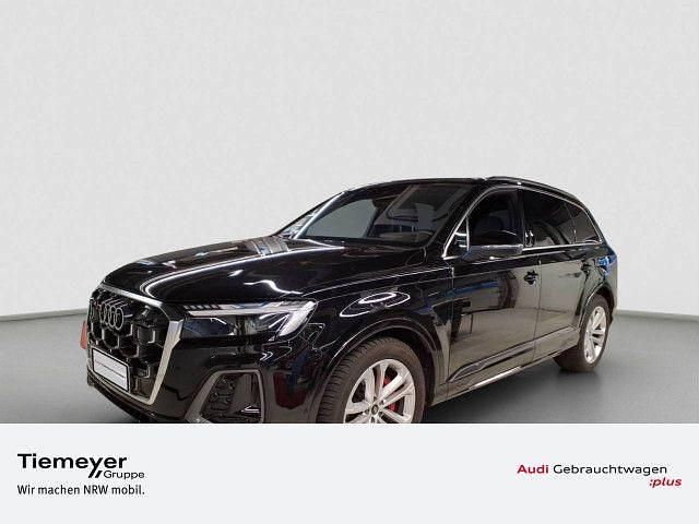 Schwarz Gebraucht 2024 Audi Q7 S-Line SUV | 71.430 € (Superpreis) - Bild 1/4