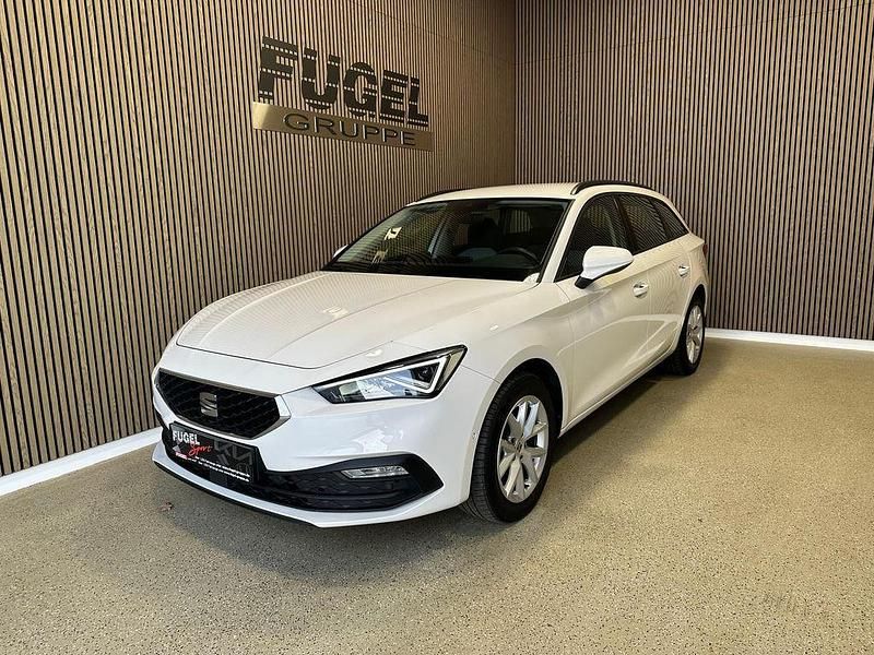 Gebraucht Seat Leon ST Style 150 PS (110 kW) 2021 "candy" weiss Kombi